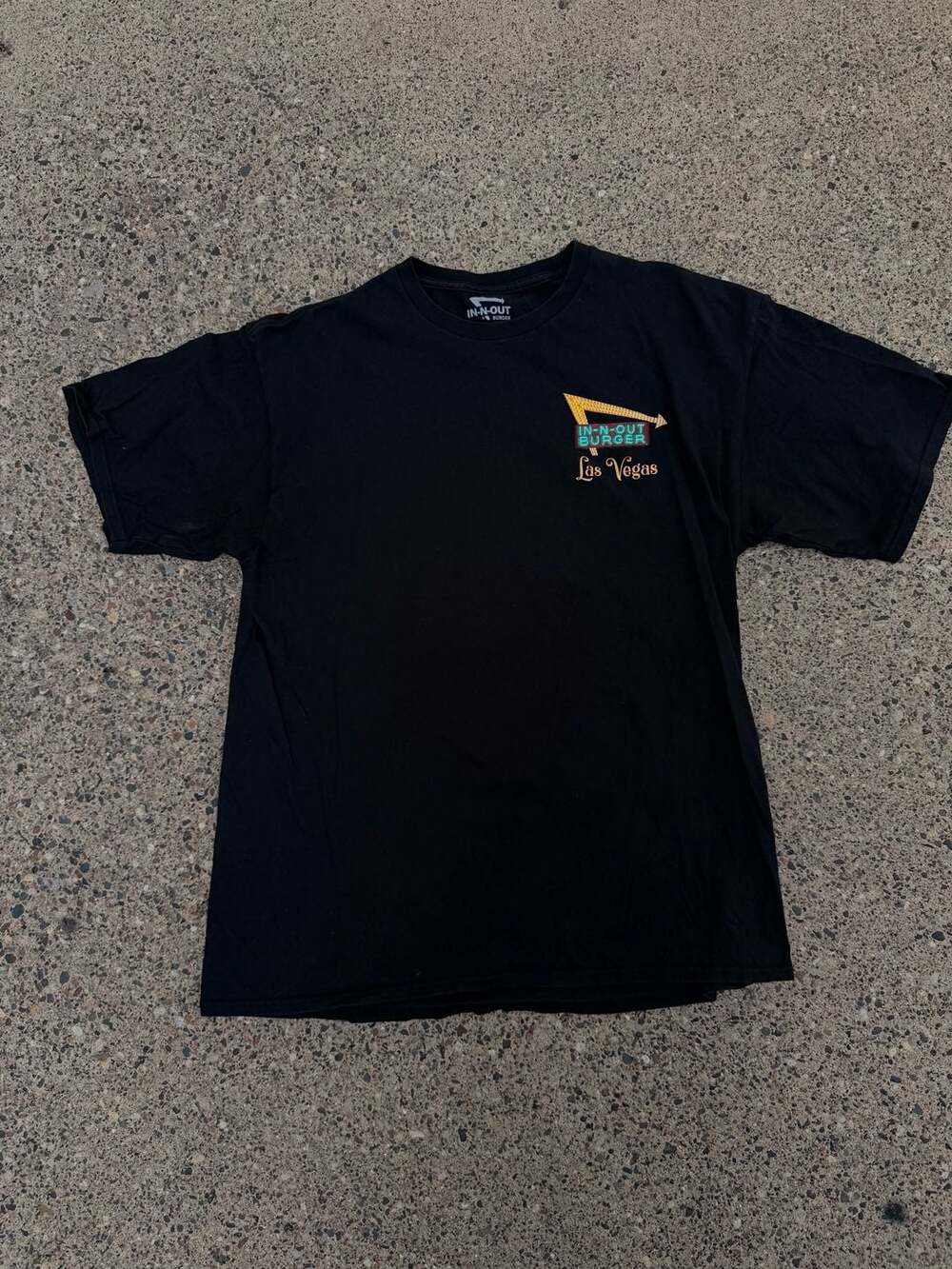 In-N-Out Burger Las Vegas Sunset Art Tee T-Shirt Mens